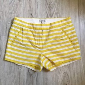 J. Crew striped shorts